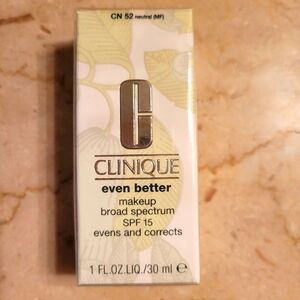 Clinique Even Better Make-up Broad Spectrun Foundation Spf 15 Cn-52 Neutral